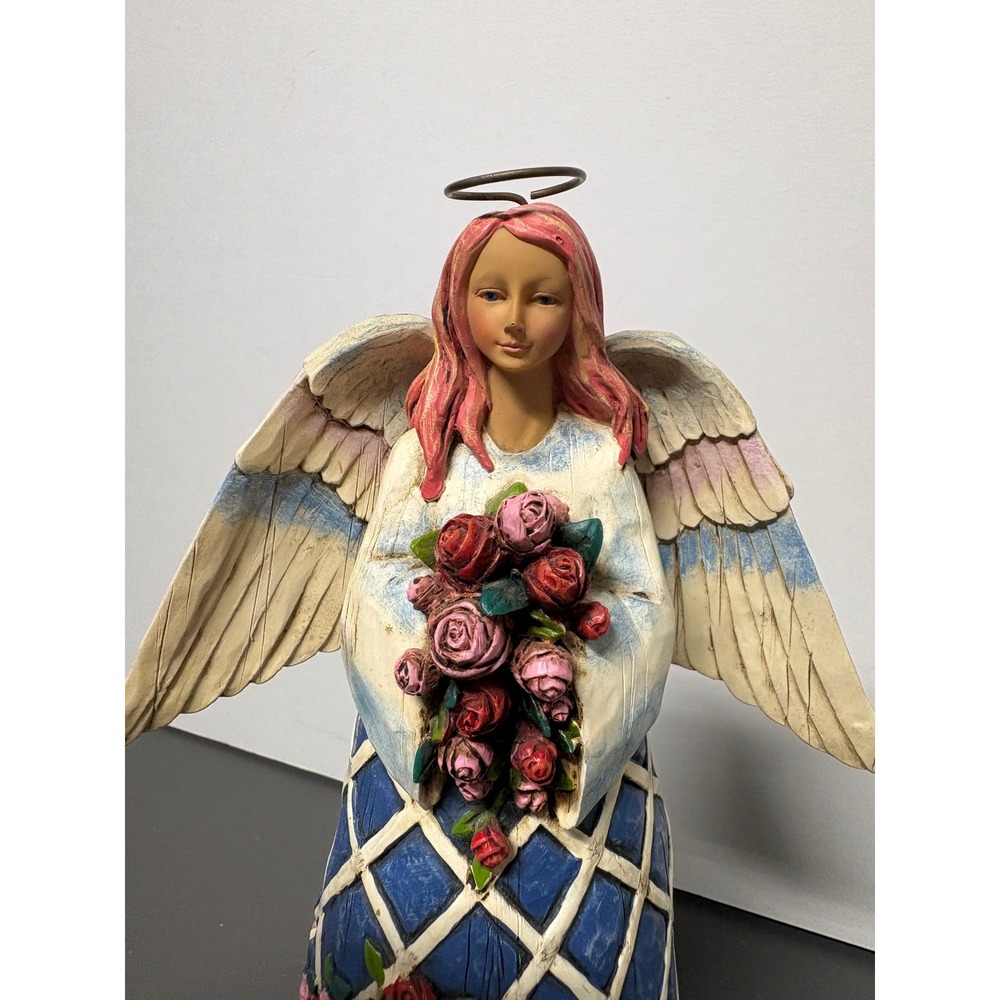 Jim Shore Heartwood Creek Angel Guardian Of The Garden And Flowers 114407 2003 - Picture 6 of 7